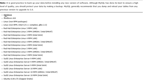 Choose your operating system.