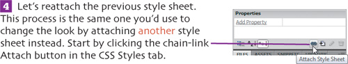 Detach, Attach Style Sheets