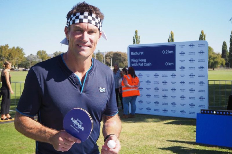 Picture of the tennis player, Pat Cash. 