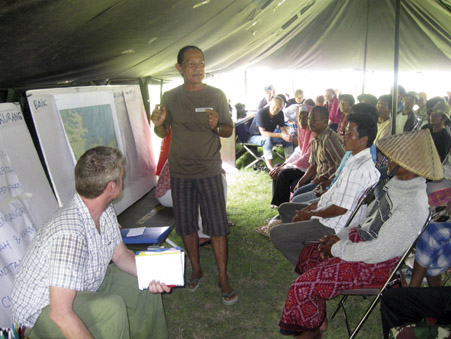 Figure 0.3: Tanjung Ringgit EcoRegion™ workshops, Lombok, Indonesia, 2011