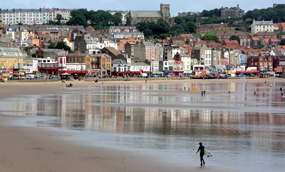 Figure 5.6.1: View of South Bay, Scarborough, looking towards the castle
