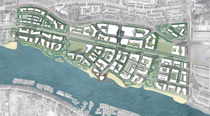Figure 5.8.5: Consented masterplan for River District