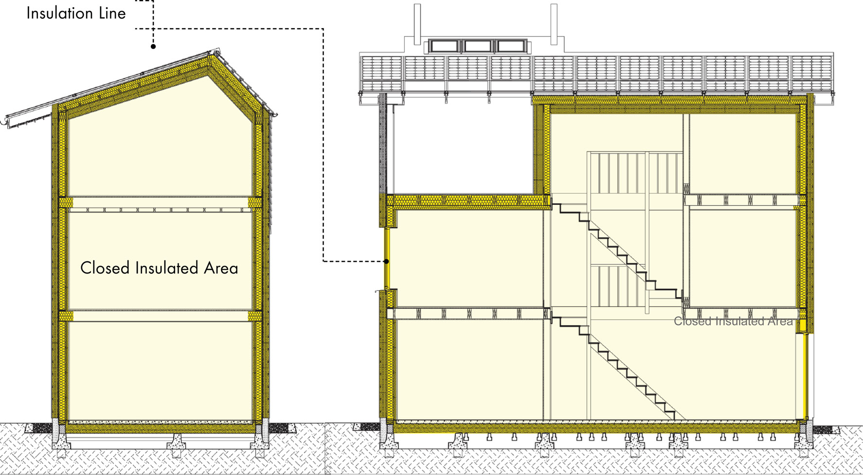 11.12 Thermal envelope strategy on construction drawings.