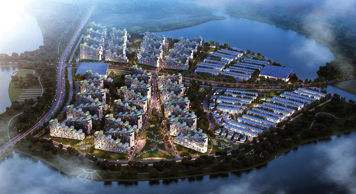 17.9 Elion master plan, Tianjin, China, 2014.
