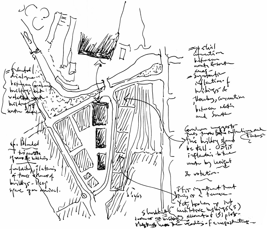 Figure 5.8: Working development sketch.