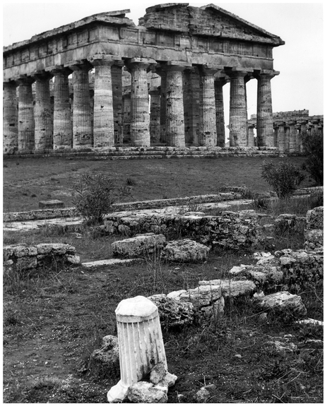Figure 4.1 Doric temple of Hera II at the Greco-Roman city of Paestum in Campania.