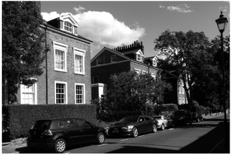 FIGURE 6.7, ABOVE ‘The Alwynes,’ Alwyne Villas, Canonbury, developed by James Wagstaff from 1847.