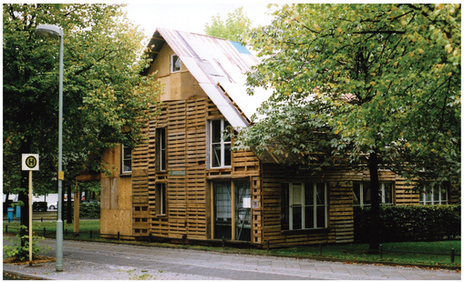 FIGURE 5.9: above top / Musterhaus (Model House) was a one-family prefab home built in front of the Martin-Gropius-Bau museum in 2005