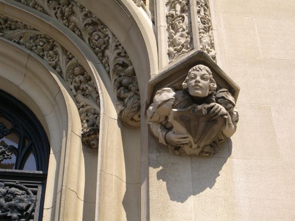 Another raw photo: the entrance of the Biltmore Estate