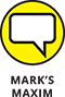 Marks maxim