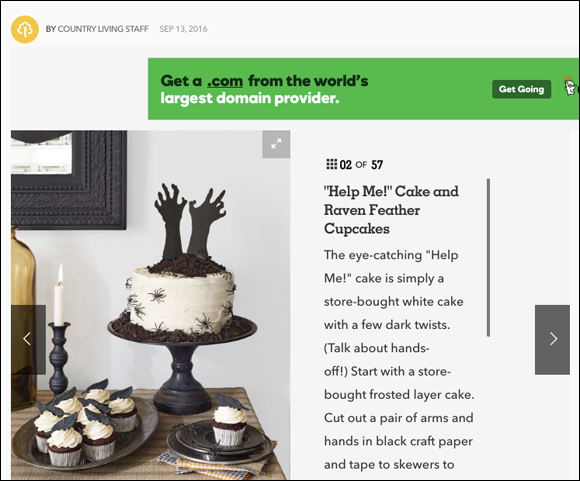 A blog post by Business.com displaying an image of cupcakes that collects and links to its favorite quotes from Social Media Marketing World.