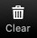 Image of the Clear button icon that is used for clearing all drawings that have been created by the user.