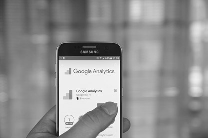 Figure 10.6 Using Google Analytics is key to assessing online performance.