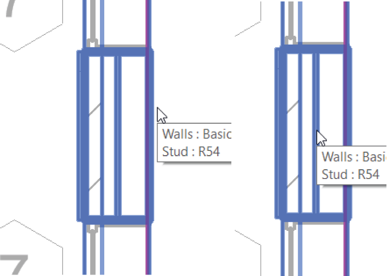 As you pick the walls to place your edge of slab, be careful. If you don ’ t pick the
inside face, there is a chance that Revit will try to extend the slab to the core of
the wall. Also, make sure the Extend Into Wall core option is unselected.