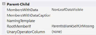 Figure 4.32 – Parent-Child properties
