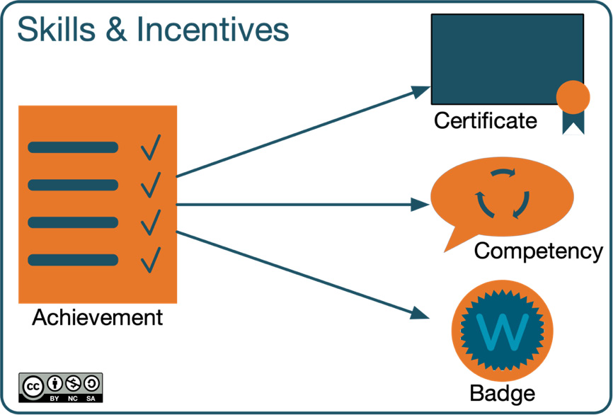Figure 7.1 – Moodle skills and incentives
