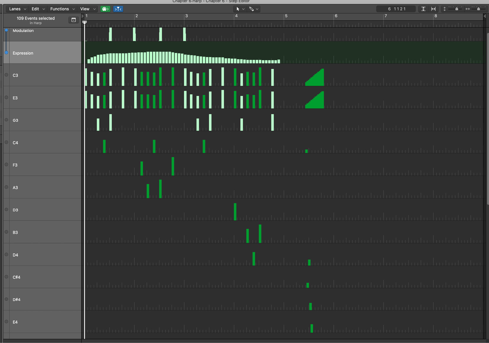 Figure 6.15 – The Step Editor
