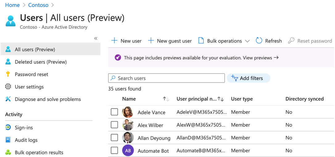 Figure 5.2 – Selecting the user to assign the role to
