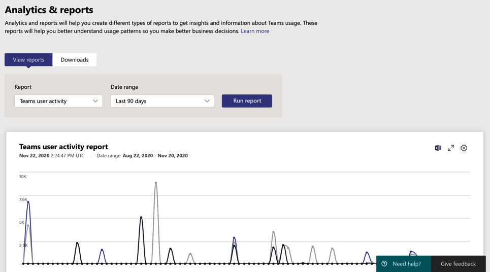 Figure 5.42 – Viewing the report results
