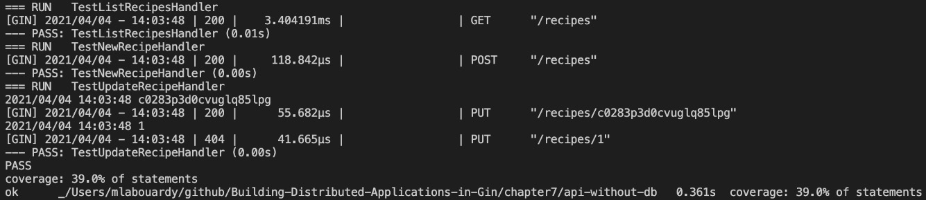 Figure 7.7 – More code coverage
