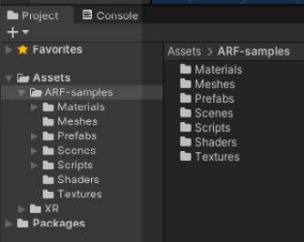 Figure 2.2 – The Samples assets folder being exported to a .unitypackage file

