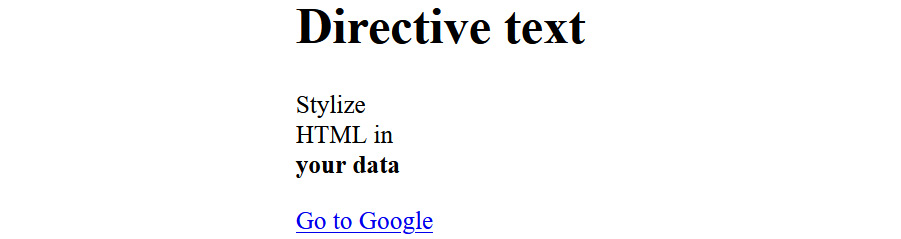 Figure 1.19: Output on binding the reactive data from 
the Vue instance to any HTML attribute