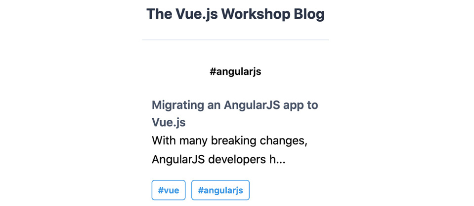 Figure 12.21: Tag page for angularjs
