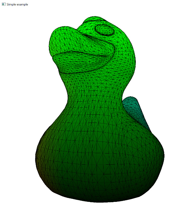Figure 2.6 – A wireframe rubber duck