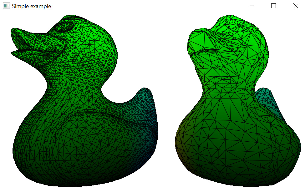 Figure 2.8 – LOD mesh rendering