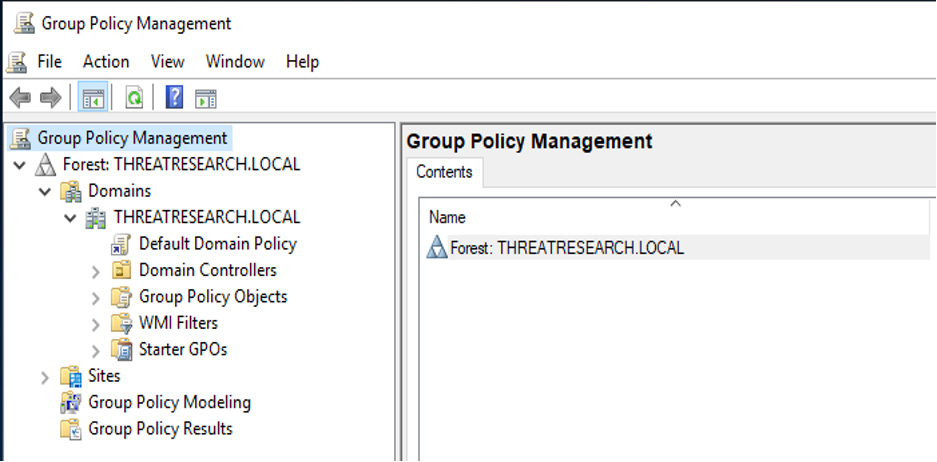 Figure 9.1 – The default page for Group Policy editing