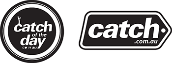 Logos of catchoftheday.com.au and catch.com.au.
