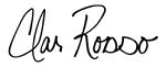 An illustration of the signature of Clar Rosso.
