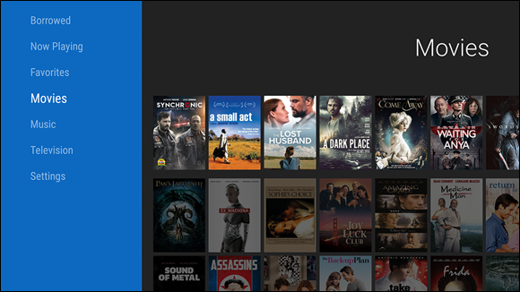 Snapshot of using the Hoopla app on your streamer to borrow movies, TV shows, and more.