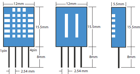 Schematic illustration of DHT11 sensor.