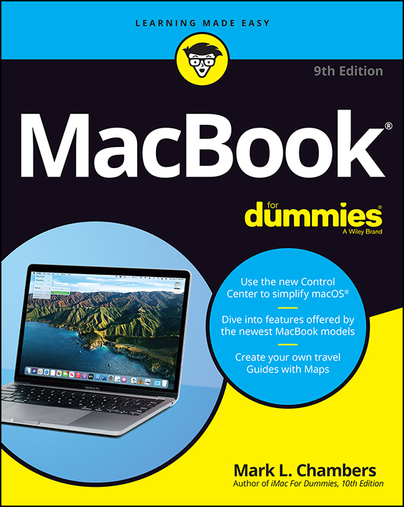 Cover: MacBook For Dummies, 9th Edition by Mark L. Chambers