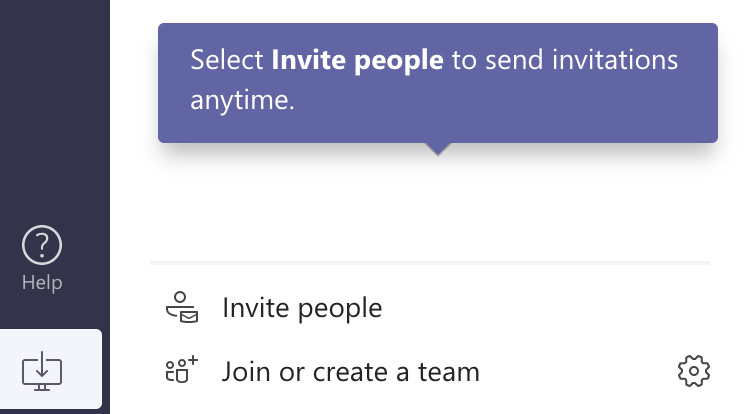 Figure 11.5 – Invite people and send invitations
