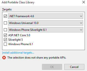 Figure 2.11 – Portable Class Library
