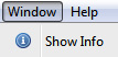 Figure 10.8 – ShowInfo plugin extension available from CodeBrowser's Window menu option
