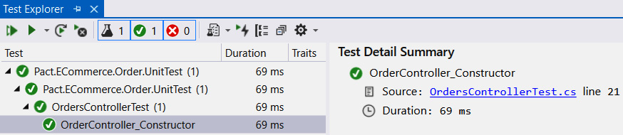 Figure 15.5 – Test results from Test Explorer
