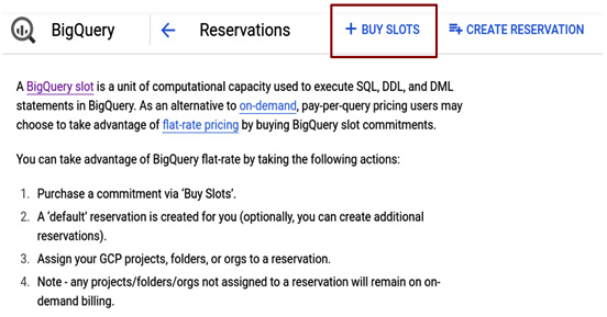 Figure 9.4 – Screenshot of the Reservations page
