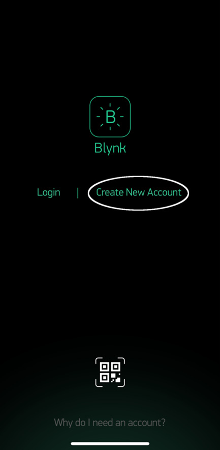Figure 11.14 – Blynk, home screen