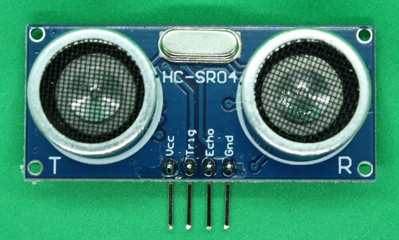 Figure 14.4 – The HC-SR04 ultrasonic sensor