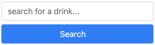 Figure 3.11 – Drink search component