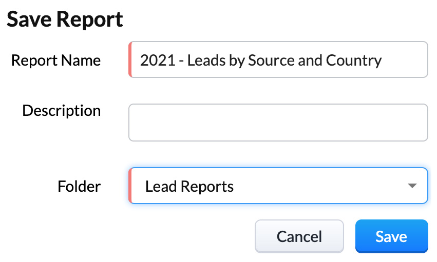 Figure 15.7 – Saving your report

