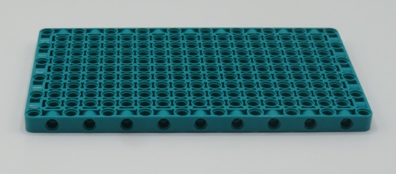 Figure 3.2 – The LEGO teal base plate
