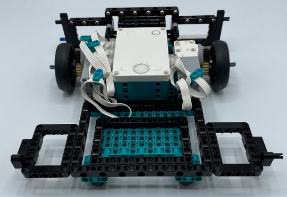 Figure 6.43 – Open frames added to the robot's body
