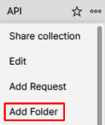 Figure 4.1 – Adding a folder to a collection
