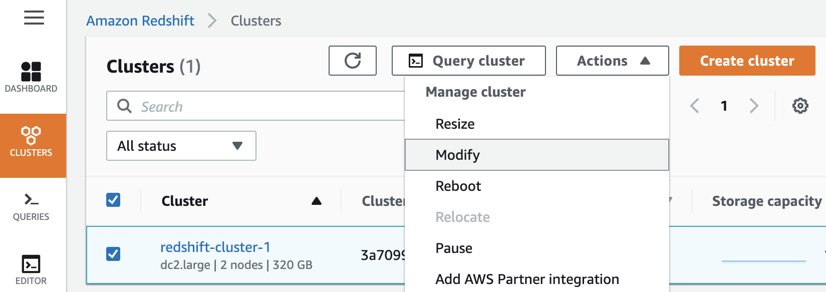 Figure 7.16 – Applying custom-parameter-group to your cluster
