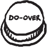 Schematic illustration of Do-over icon.