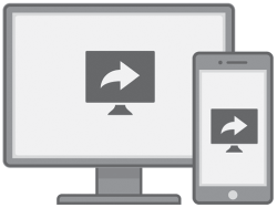 Schematic illustration of Screen sharing.